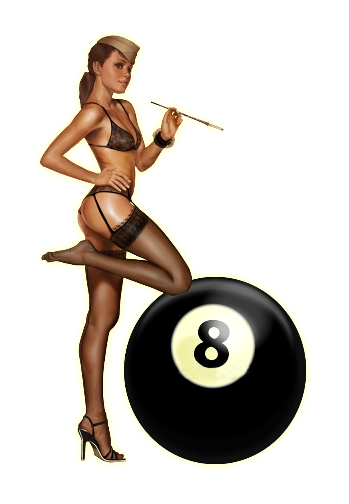 TheBlackWatch Pinup transparent